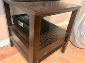 Occasional End Table with Shelf