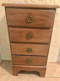 Small chest of drawers