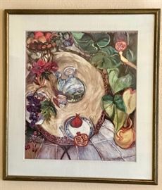 ARTWORK patio table setting