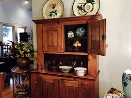 Antique hutch
