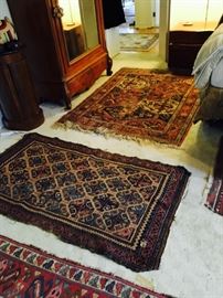 Various vintage/antique oriental rugs