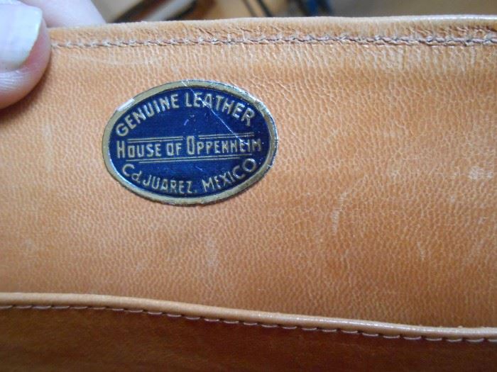 Leather purse from House of Oppenheim