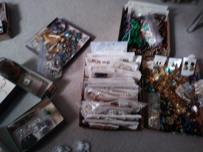 Lots and lots of jewelry