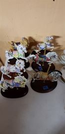 Franklin Mint Carousel horses