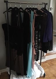 Cocktail dresses.  Sun dresses.  Jackets.  Skirts.  Approximate sizes 10-14.