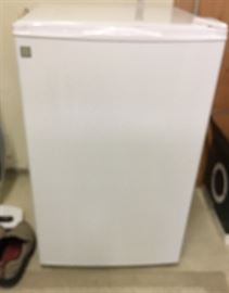 GE mini-refrigerator with freezer.  4.4 cubic feet.  Great condition.