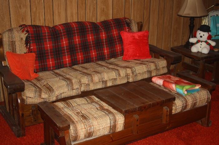 RUSTIC SOFA