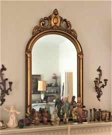 gold leaf mirror