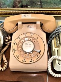 vintage telephones