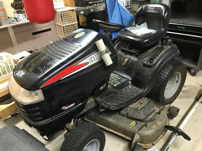 Craftsman GS6500 lawn tractor; 26hp Kohler, 54"cut