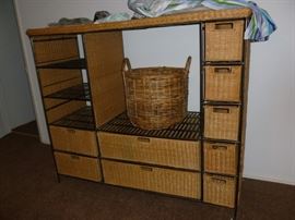 Wicker storage