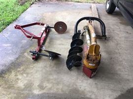 Post Hole Digger In Like New Condition