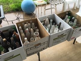 Vintage Bottle Collection