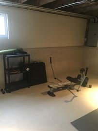 exercise items row machine