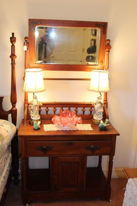 bedroom antique vanity