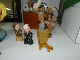 More Art Deco, glassware items