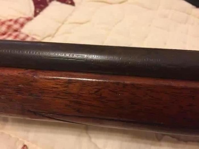 Winchester Model 67 22 rifle