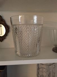 Ralph Lauren crystal champagne ice bucket