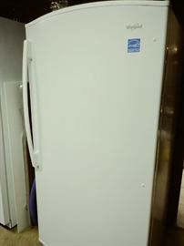 Whirpool upright freezer