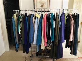 Lots of ladies clothing