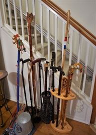 Walking sticks and canes