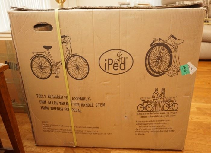 Brand new iPed folding bicycle