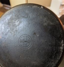 Cast iron Griswold pan