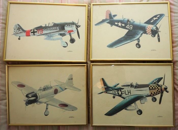 Airplane prints by John Batchelor