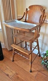 Vintage high chair