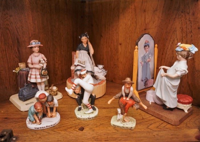 Norman Rockwell figurines