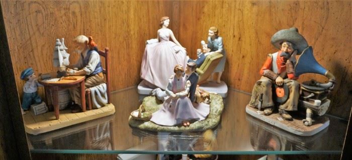 Norman Rockwell figurines