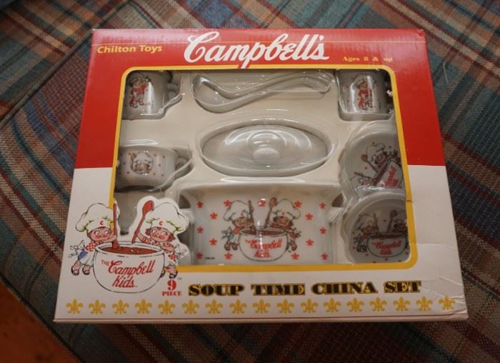 Campbell's Soup china set