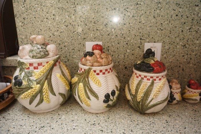 Kitchen canisters