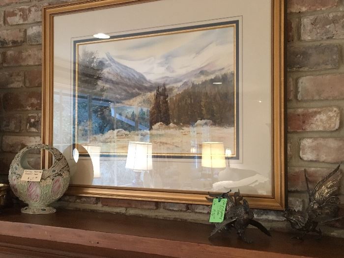 Bill Stracener painting