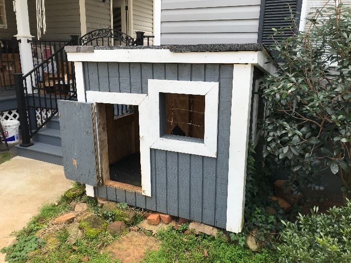 Handmade dog house
