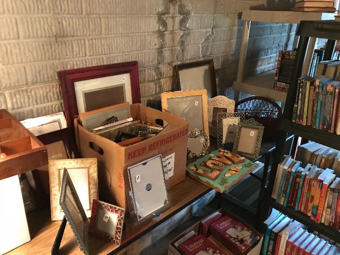 Books and frames
