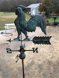 Weathervane copper rooster!