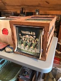 Turtles records and tapes “crate” for your albums