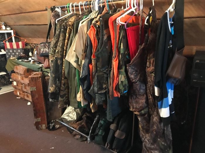 Wow, tons of hunting clothes, Remington and much more.