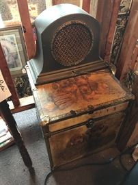 Vintage Cast iron speaker