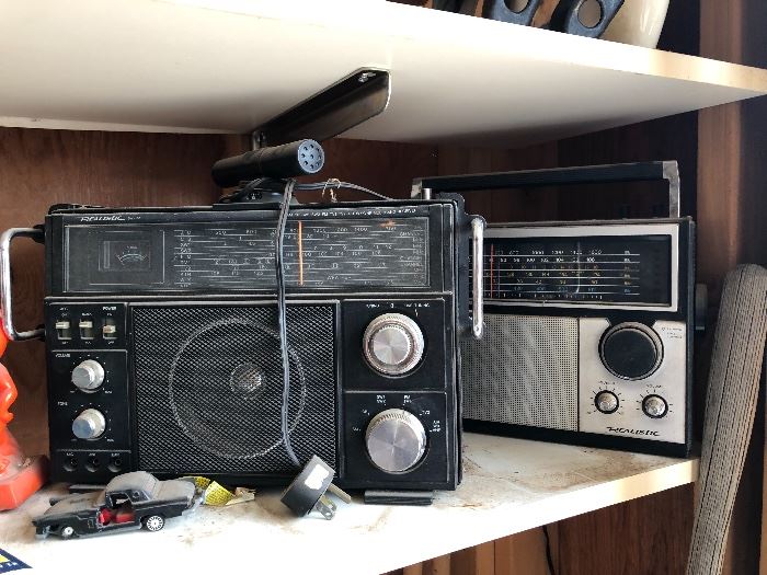 Vintage CB Police radios
