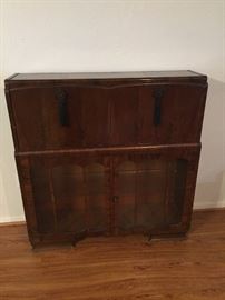 Antique Secretary/Bar Cabinet