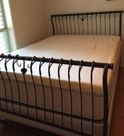 Wrought Iron Queen Size Bed