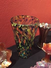 Assorted Collection of Fenton, Carnival, & Northwood