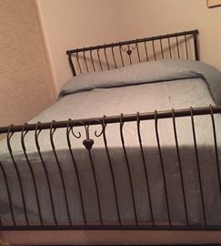 Wrought Iron Queen Size Bed