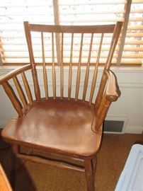 Set of 6 Stickley solid cherry chairs
