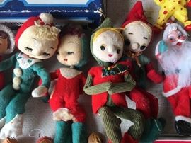Vintage Christmas Elf's 