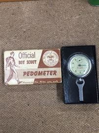 Vintage Boy Scout Pedometer 
