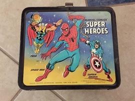 1976 Marvel Comics Super Hereos Spider-Man Lunchbox