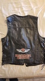 Nice Harley Davidson Leather Vest 